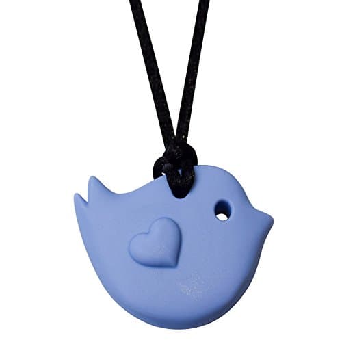 Munchables Little Bird - Sensory Chew Necklace (Blue)