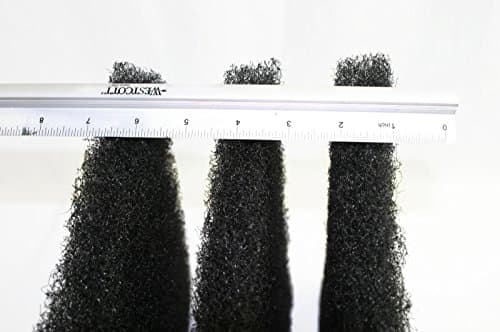 Aqua Flo 12"x 60"x 1.25" Coarse Black Universal Pond Filter Mat