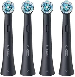 iO Ultimate Clean Black Toothbrush Heads, Pack of 4 Counts