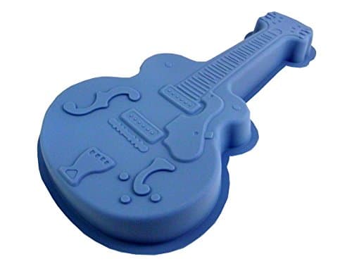Victor International Guitar Backform. A Great silicone baking mould for cake Musikliebhaber. for making Jelly Pudding Use the