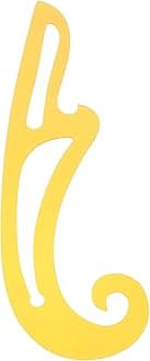 French Measure Drafting Yardstick Shaped Template Curve Design Plate Accessory Comic for Clothing Drawing Clothes Multi-Functional Metric Sample Measuring Plastic Tool Dressmaking