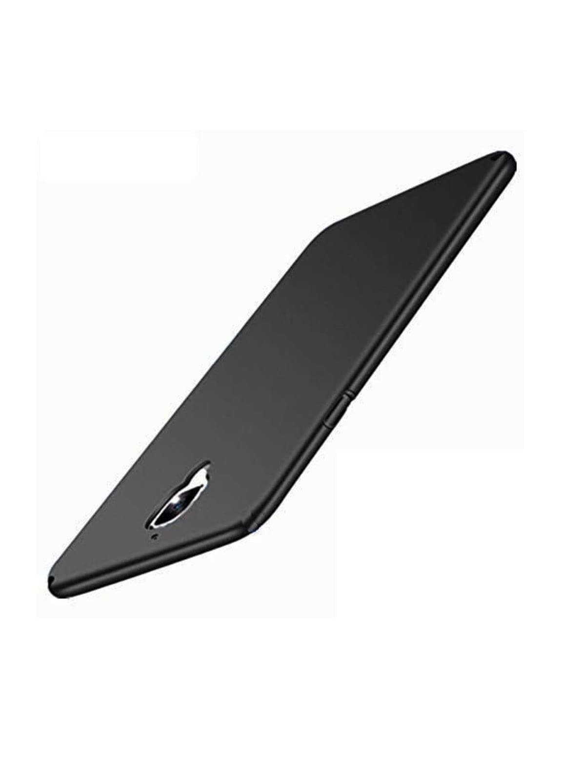 SKP Mobile Back Cover Case for OnePlus 3 (Silicone Case|CameraProtection|Black PSK1210)