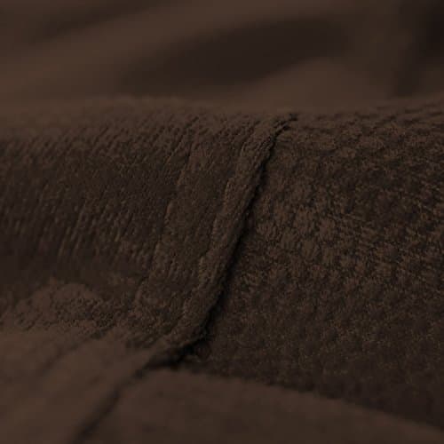 Chill Sack Huge Bean Bag Pillow – Oversized Shredded Foam Filled Lounge Seat, Ultra-Soft, Comfortable for Watching Movies, Yoga, Relaxation – Perfect for Living Room, Bedroom, Dorm, Pebble - Brown