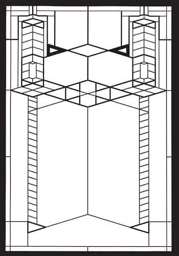 Stained Glass Window Designs of Frank Lloyd Wright