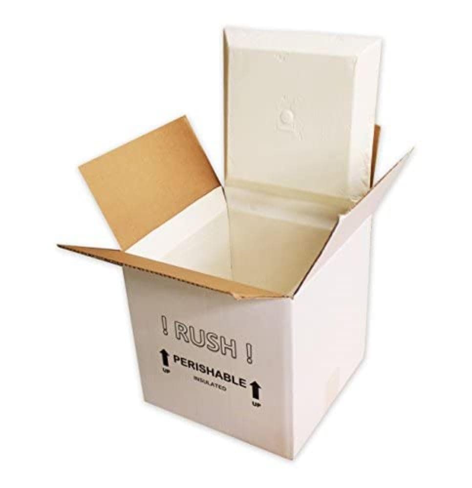 SF14A Insulated Shipping Cooler, 14" x 14" x 14" (Inside 11" x 11" x 11")