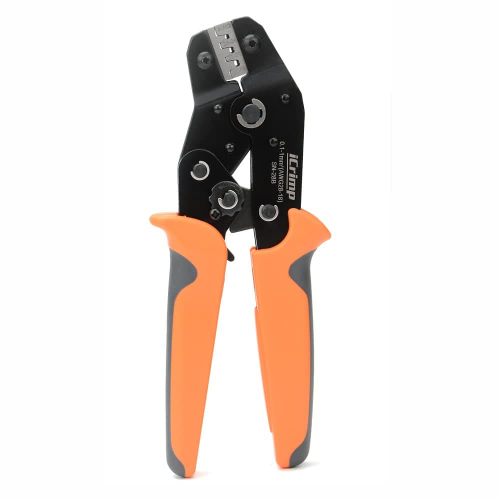 Sainlogic Crimping Pliers Wire End Ferrules Set with 1200 Pieces Wire End Ferrules Tool Kit, 0.25 mm² - 10.00 mm², c-5