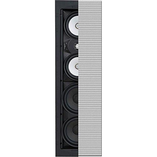 SpeakerCraft Profile AIM Cinema Three In-Wall Speaker with 1" Pivoting Tweeter - Each (Black)