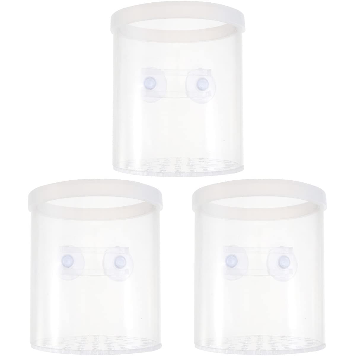 POPETPOP 3 pcs terrarium breeding tank for guppies Fish Breeding Tanks aquarium breeder boc aquarium incubator Shrimp Fry Breeding Incubator Fish Supply fish tank juvenile fish Acrylic baby