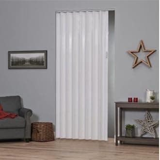 PVC Folding Door (Sliding Door) (Marble, W95CM x L220CM)