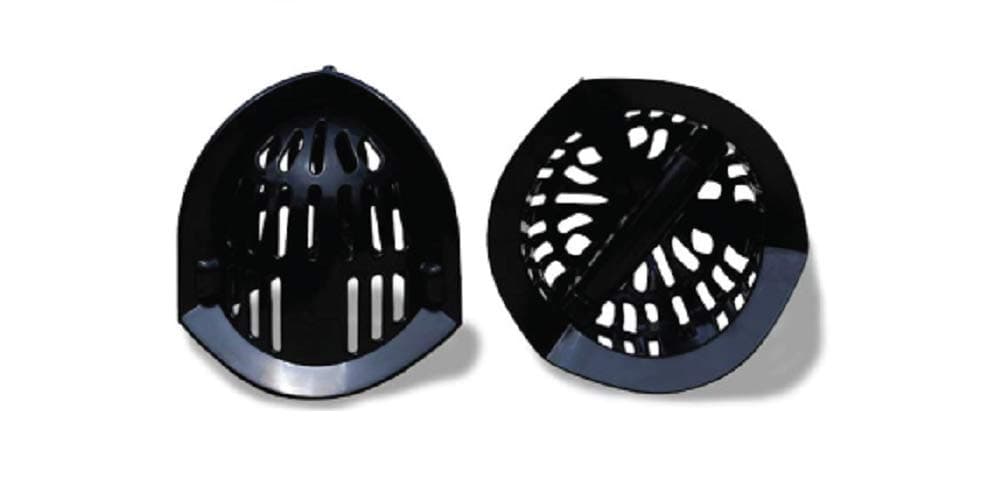 Black All Purpose Omni-Directional Aquatic Bells - Upper Body Pool Exercise Equipment - Includes Online Demonstration Video with 30 Sample Exercises (Bells Pair MRBBS)