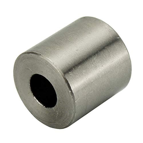 702391, spacer sleeve for M5, stainless steel V2A, plain, outer diameter: 15 mm, inner diameter: 5.6 mm, length: 20 mm, pack of 5
