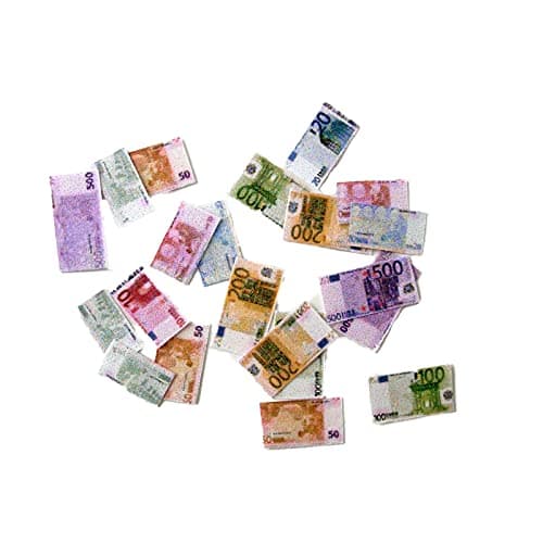 Melody Jane Dolls House Mini Shop Cafe Accessory Tiny Details Fake Money Euros