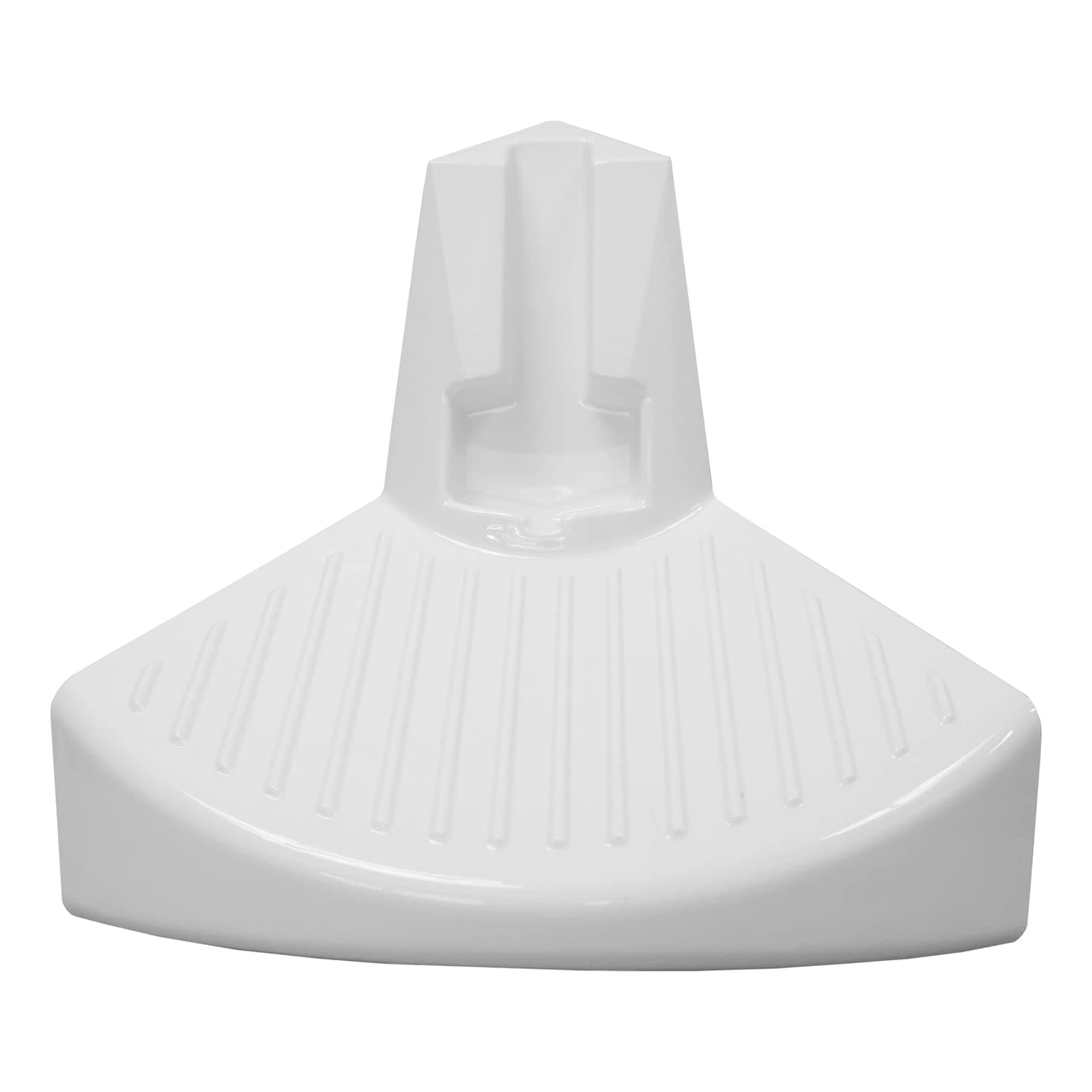 ElevEase Shower Step - White Corner Bathroom Step - Ideal for Shaving, Tanning & More - Suitable for Pregnant Women & Back Pain Sufferers - Reduce Body Strain & Bending Over - Easily Mountable
