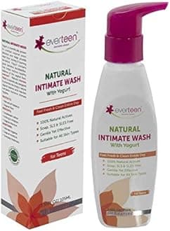 Yogurt Natural Intimate Wash for Feminine Intimate Hygiene in Teens - 1 Pack (105ml)