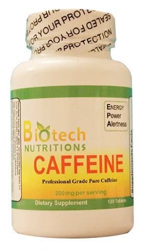 Caffeine Dietary Supplement, 120 Count
