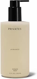 PRIVATES pH-Balanced INTIMATE WASH for Women & Men | Odor Control, Irritation & Dryness Relief | Hydrating & Soothing with Aloe | Microbiome-Friendly | Natural Ingredients | Fragrance-Free | 10 fl oz