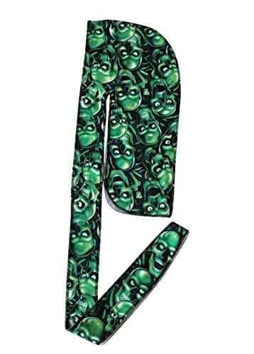 Slippery Apparel | Durag Designer Durags Satin for Men Waves (30+ Colors) Long Strings for 360 Waves + Wave Cap