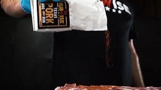 RubWise Pork Rub, Texas Style BBQ Seasoning for Smoking & Grilling Meat, Dry Spice Blend for Prime Rib, Tenderloin, Pork Butt & More, No MSG, 11.5oz