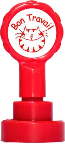 Teacher Stamps BR006 CM Stamp Self-Inking Teacher Good Work Random color)