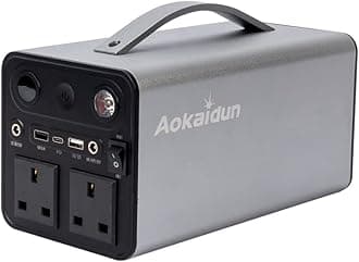 Panana Portable Power Station 333Wh/90000mAh 300W Solar Electronic Generator Outdoor Backup Lithium Battery for Camping Picnic Travel Party RV Trip Emergency Adventure Fishing