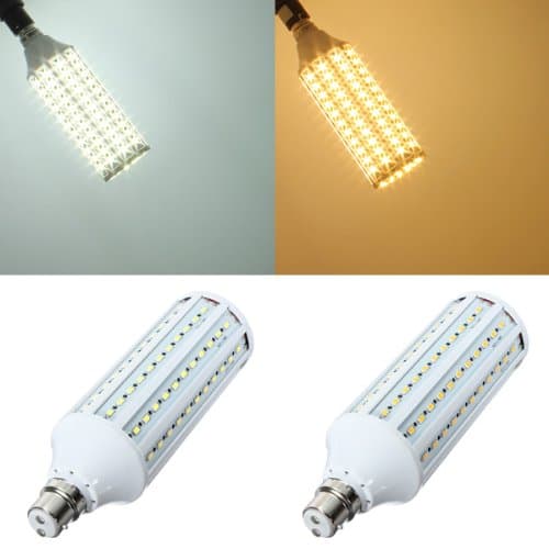 B22 30W White/Warm White 132LED SMD5630 LED Corn Light Lamp Bulb 220V