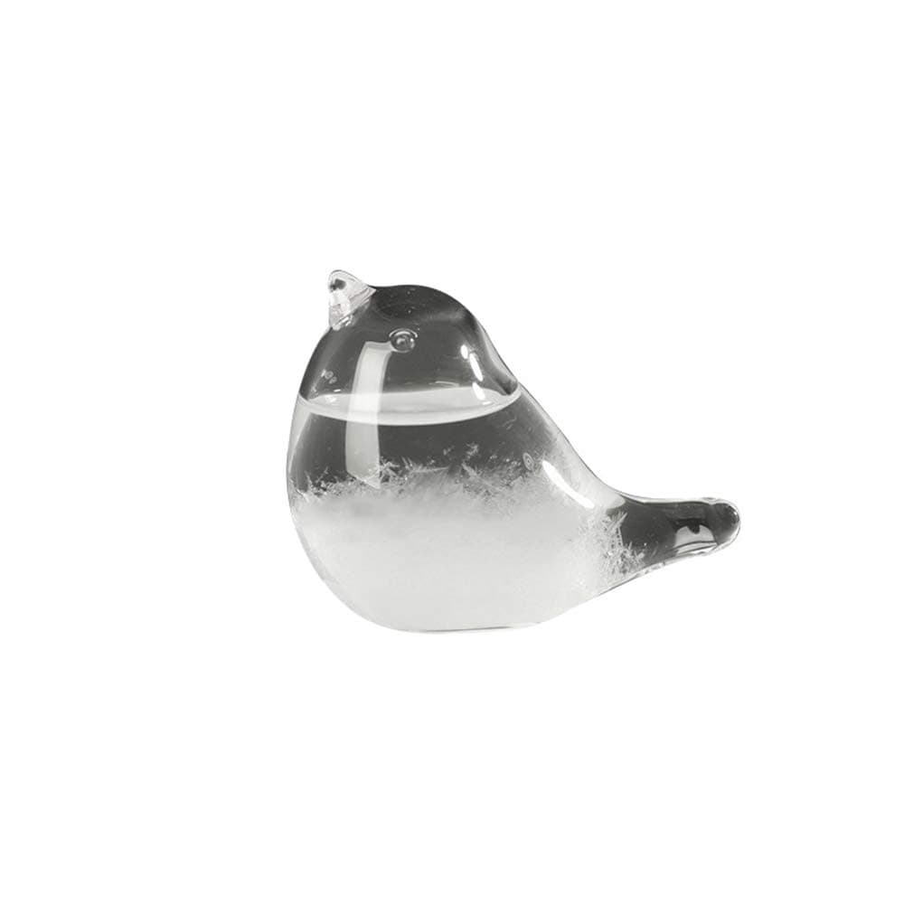 Hovico Storm Weather Forecaster, Water Drop Weather Predictor, Drop-Shaped Glass Barometer, Home and Office Decorative Glass Bottles (A)