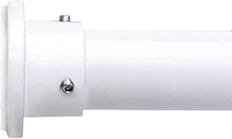 Room/Dividers/NowTension Curtain Rod - Tension Window Rod - Bedroom, Kitchen Rod - Long, Heavy Duty, Adjustable Extension Curtain Rods by Room Dividers Now (28-50 Inches, White)