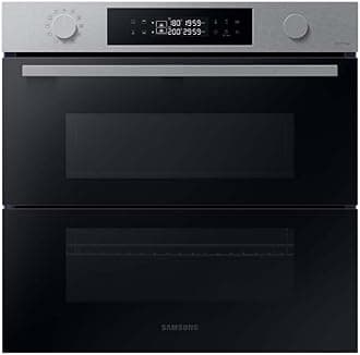Samsung Series 4 Dual Cook Flex Smart Oven with Catalytic Cleaning, Colour: Stainless Steel, NV7B45205AS