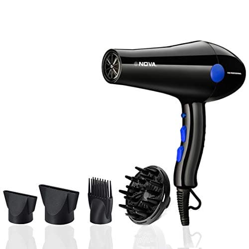 NOVA NHP 8221 Nova Professional Hair Dryer (Black)