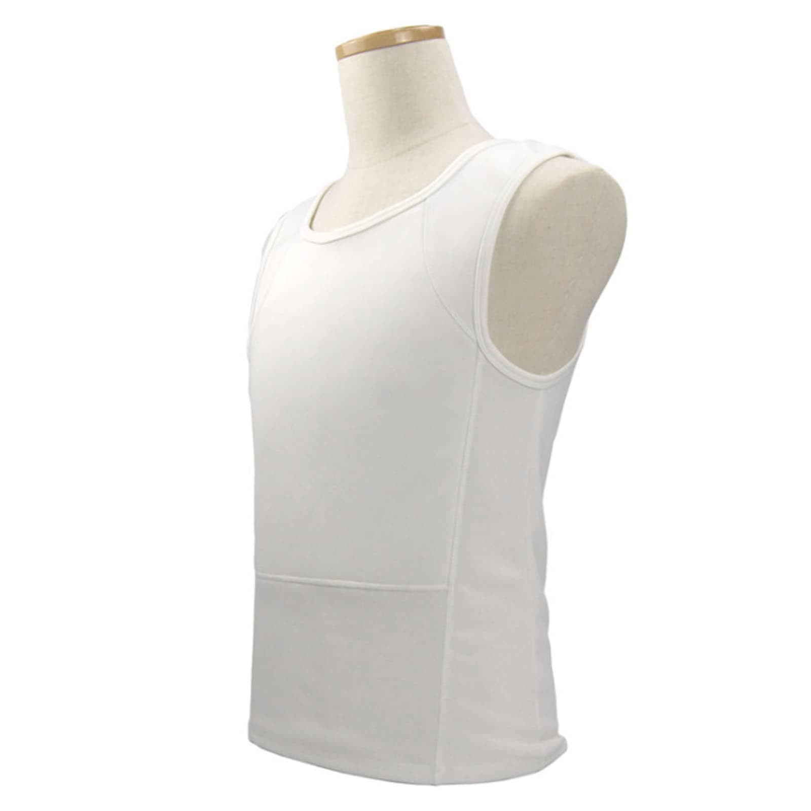 HMWOKPOT Body Armor Anti Knife Stab Front And Back Level IIIA Bulletproof Vest for Men And Women Personal Safety Protection,White,L