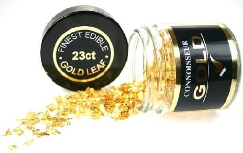 Edible Genuine 23ct Gold Flakes 100mg