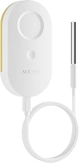 MOCREO MS1 Wireless Thermometer Freezer Alarm Sensor, Upgraded Version of ST5, Hub Required (Not Included), Email & App Alert, Data Logging, No Subscription, for Fridge, Freezer, Hot Tub