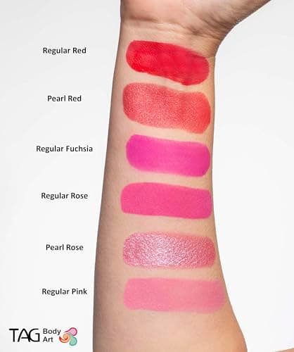 TAG Face and Body Paint - Regular Red 90gm