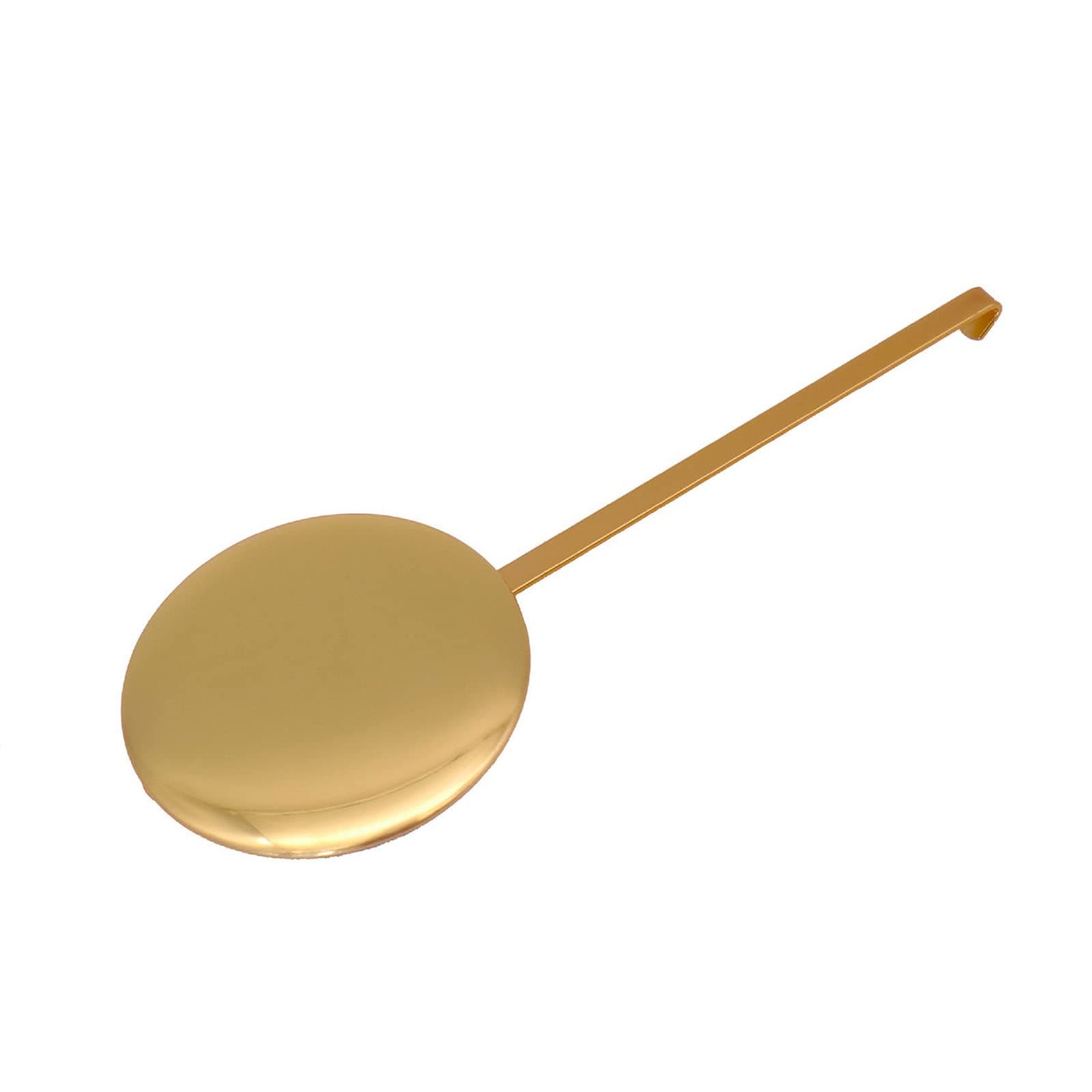 Quartz Wall Clock Accessories Pendulum Metal Pendulum High Gloss Gold Custom Size Pendulum (Round)