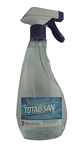 Total San Lightly Perfumed, Powerful, Industrial Strength All Purpose Bathroom Cleaner, Disinfectant, Sanitiser and Degreaser – Kills 99.99% of All Germs (1x500ml)