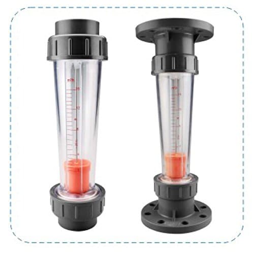 LZS-40 DN40 water plastic tube type rotameter industry flow meter (flowmeter) (1.2-12m3/h, long tube)