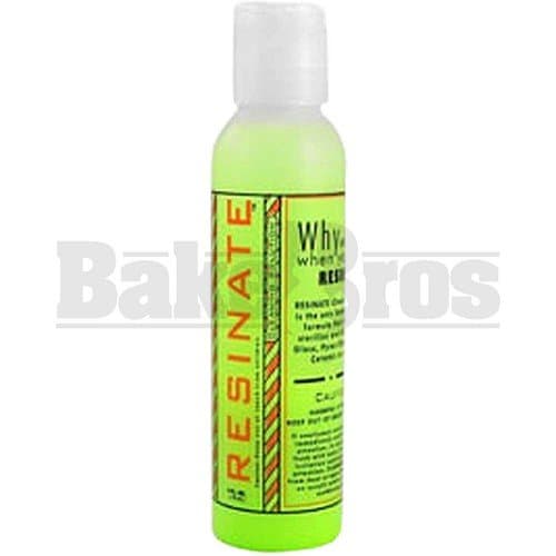 RESINATE PIPE CLEANER 4 FL OZ GREEN with Free BakeBros Silicone Container and Sticker