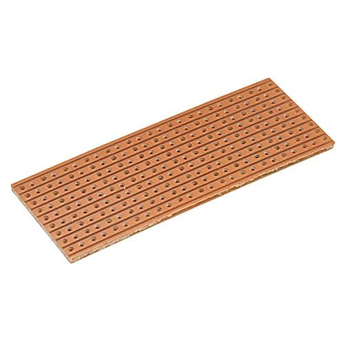 Small Stripboard 25 X 64mm Pack of 3