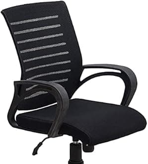 Comfortable Office Visitor revolving Boom Chair Spare Parts Accessories Net Back with nut Bolts and Key fit to Every Chair (Boom Green Chair Back, Chair Parts)