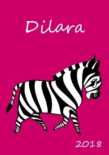 2018: personalisierter Kalender 2018 - Dilara - DIN A5 - eine Woche pro Doppelseite (German Edition)