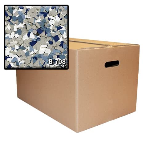 25 LB Box Epoxy Flake - Stone wash (B-708)