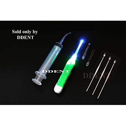 Curve Irrigation Syringe & Tosnil Stones Remover Tool kit tonsilloliths