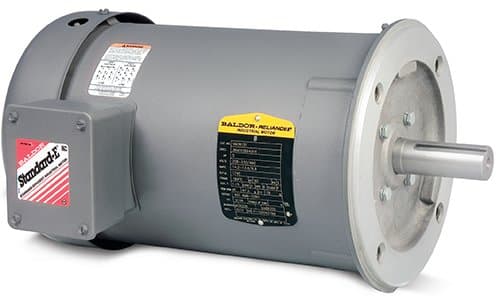 Company VM3558T-57 - General Purpose Motor - 3 ph, 2 hp, 1500 rpm, 230/400 V, 145TC Frame, TEFC Enclosure, 50 Hz, Footless/C-Face Mount