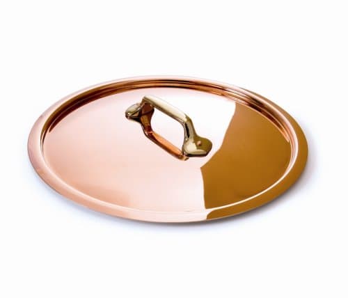 Mauviel M'Tradition Lid 36 Cm (Handle: Bronze)