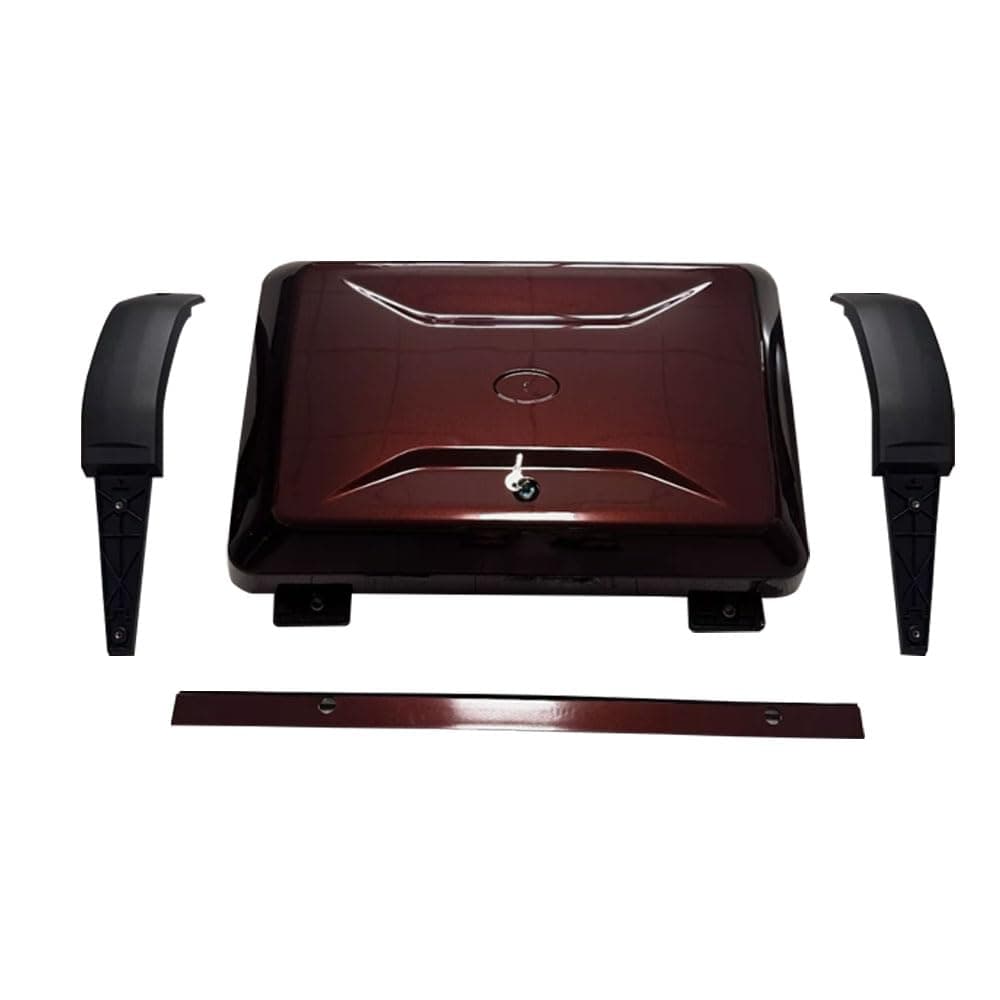 Sedona red Exterior Mounted Gear Carrier Side Toolbox Storage Box with Lock fits for Land Rover Defender 90 2020-2023 2024