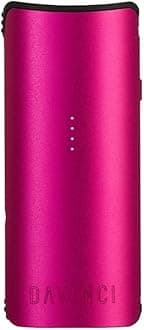 Davinci Miqro-C Dry Herb Vaporizer - Dry Herb and Concentrates Vaporizer, Ideal for Microdosing, 5 Year Warranty (Pink)