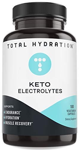 Keto Electrolytes Plant Based Keto Electrolyte Supplement Hydration Multiplier & Potassium Magnesium Supplement Keto Salts Electrolyte Tablets 100 Vegan Friendly Electrolyte Pills