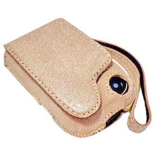 for Protection Genuine Leather Protective Carrying Case with Clip and Carrying Handle Compatible Freestyle Libre 1,2,3 Reader Pink Powder