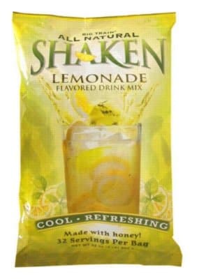 Big TrainAll Natural Shaken Lemonade, 32-Ounce