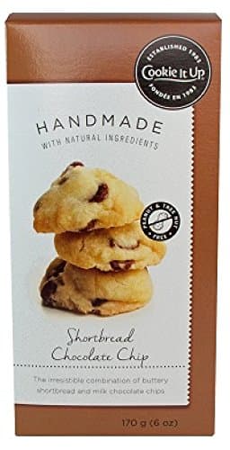 COOKIE IT UP Shortbread Chocolate Chip Cookies, 170 GR